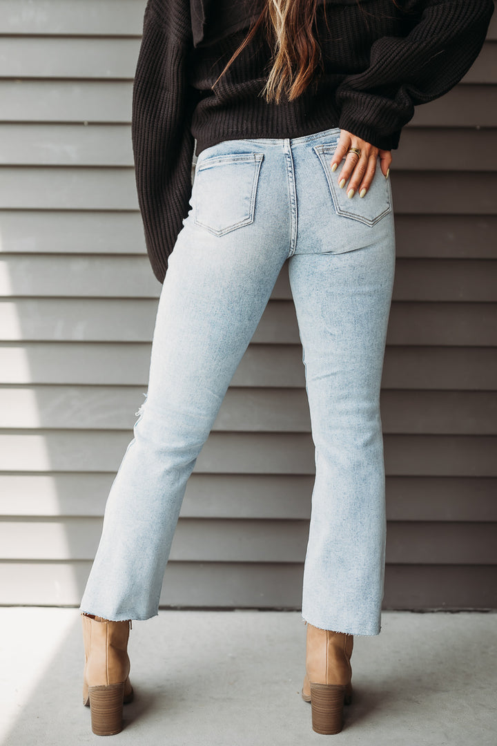 Casually Cool Ankle Straight Jeans